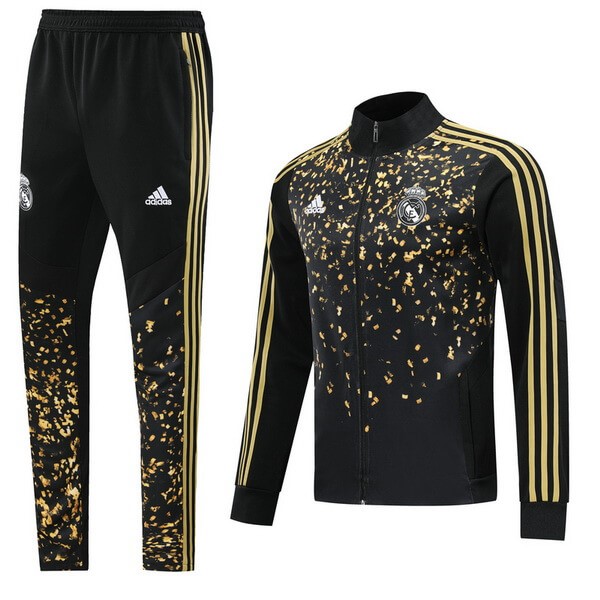 Trainingsanzug Real Madrid Gelb Schwarz 2019-20